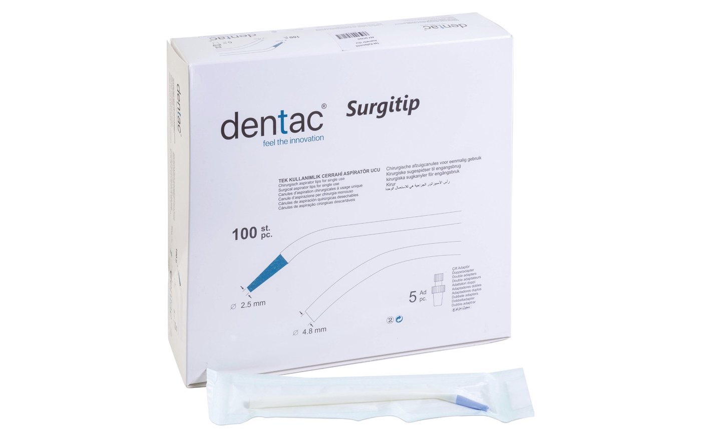 Dentac Surgitip Cerrahi Aspiratör Ucu