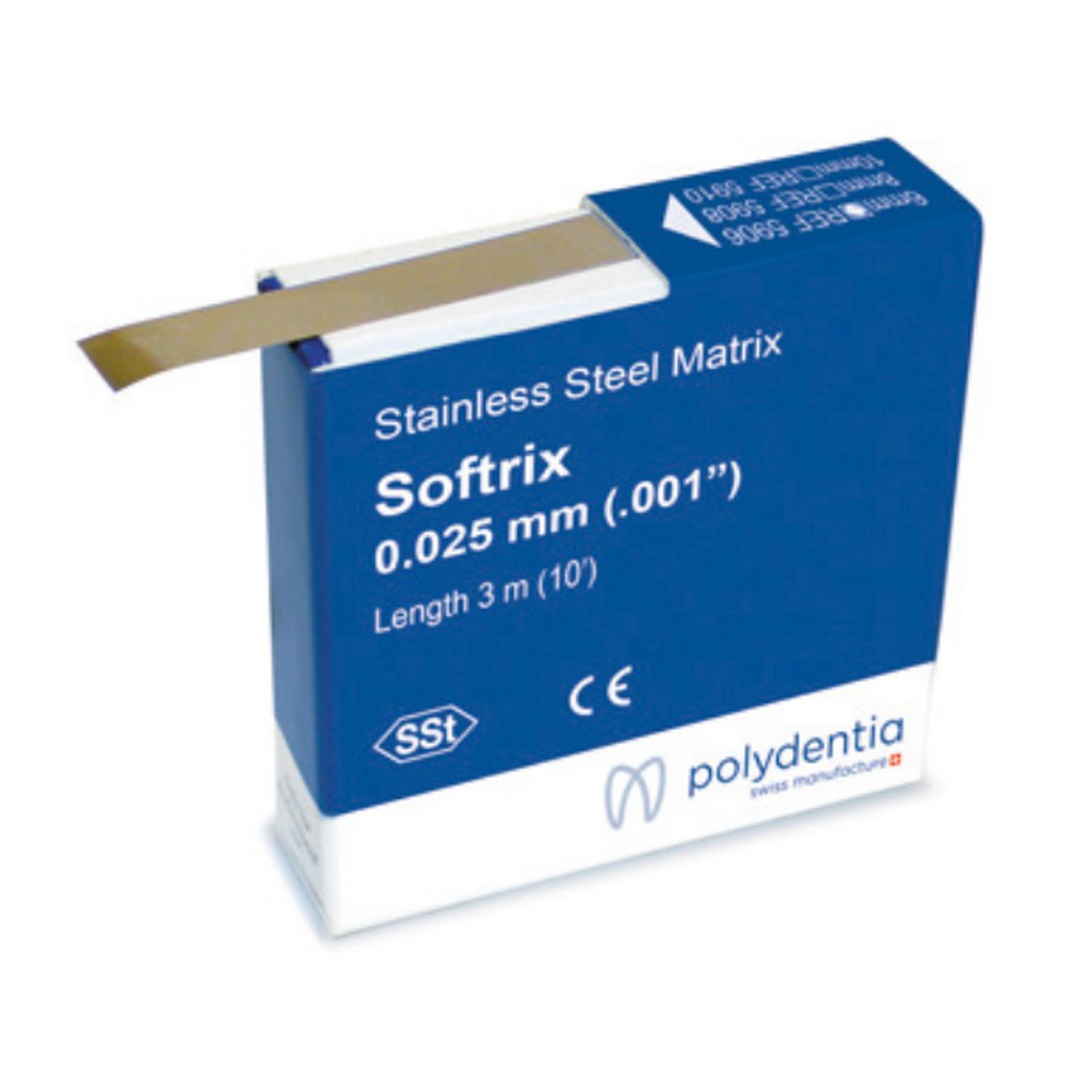 Polydentia RULO METAL M.BANDI 5MM MATRIX STRIP